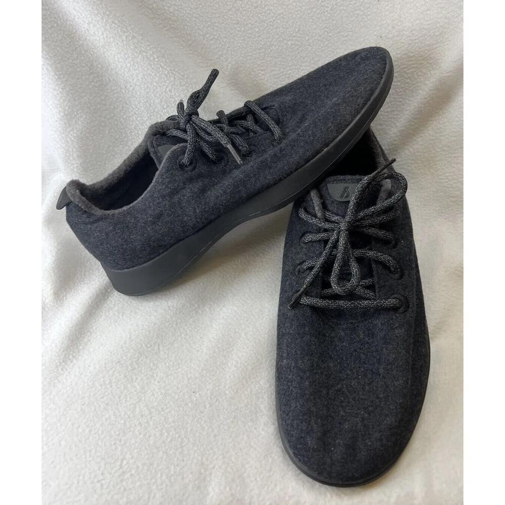 Allbirds Wool Runner‎ Sneakers Men's Size 11 Merino Wool Running Shoes Dark Gray